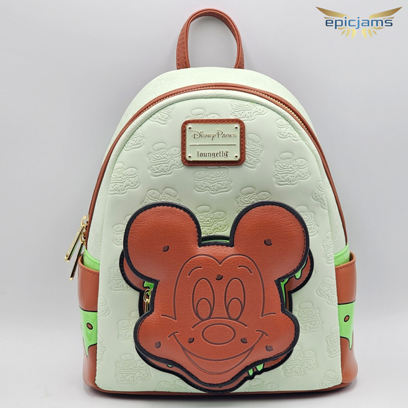 Loungefly Exclusive Disney Mickey Mouse Ice Cream Sandwich Mini Backpack New main image 4